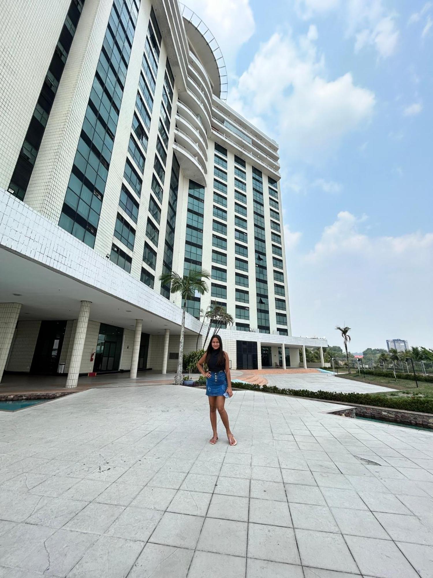Tropical Executive Flat Vista Incrivel Para A Orla Manaus Kültér fotó