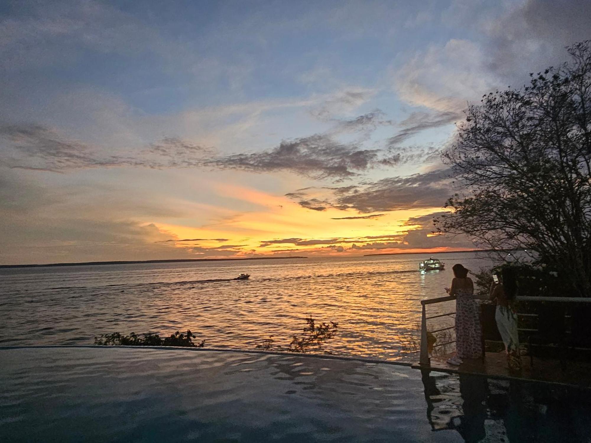 Tropical Executive Flat Vista Incrivel Para A Orla Manaus Kültér fotó