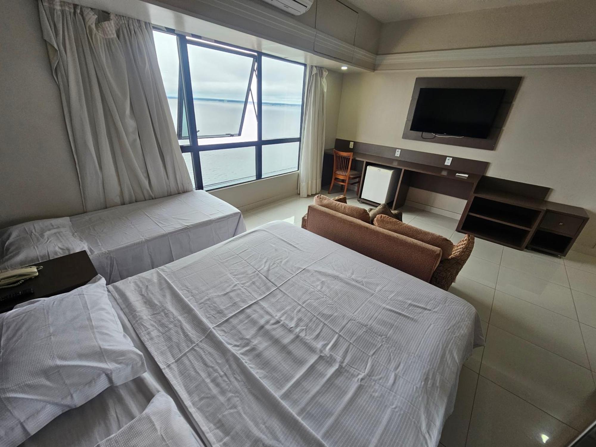 Tropical Executive Flat Vista Incrivel Para A Orla Manaus Kültér fotó